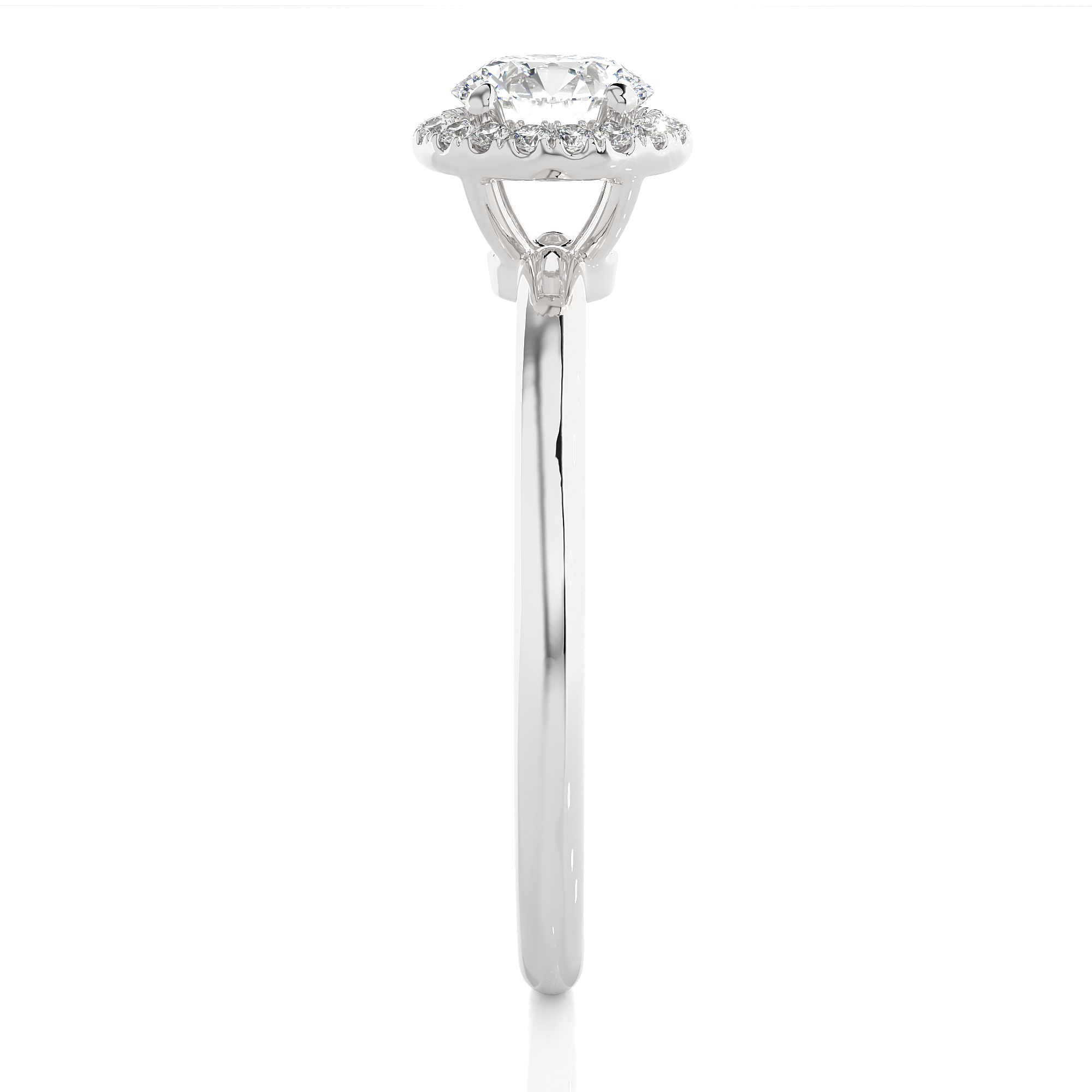 0.50 Carat G Color VS1 Clarity Diamond Studded Natural Diamond Ring.